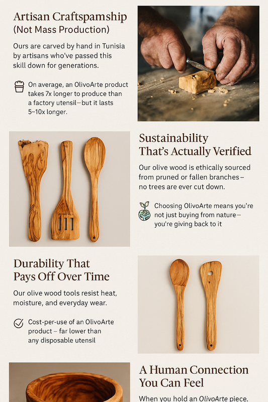 What You’re Really Paying For: The True Cost of Handcrafted Olive Wood